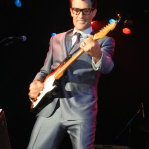 John Mueller as Buddy Holly - Winder Dance Party®